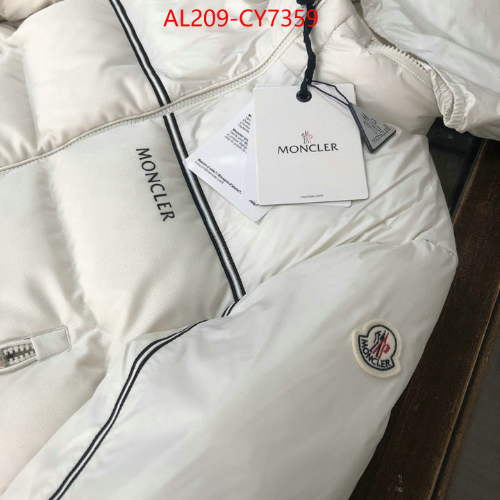 Down jacket Men-Moncler replica ID: CY7359 $: 209USD