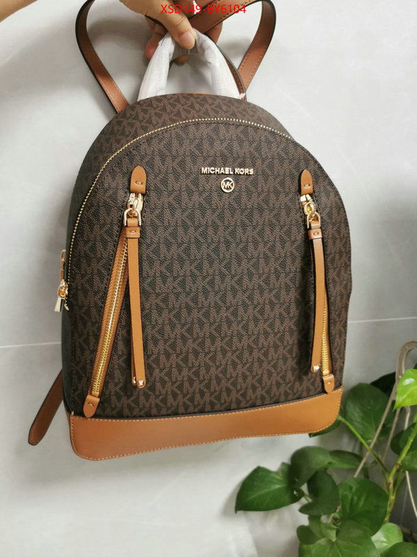 Michael Kors Bags(TOP)-Backpack- luxury 7 star replica ID: BY6104 $: 149USD