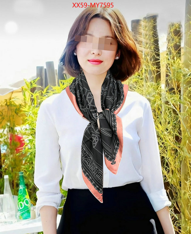 Scarf-Chanel designer 1:1 replica ID: MY7595 $: 59USD