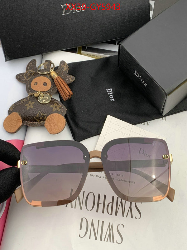 Glasses-Dior replica 1:1 ID: GY5943 $: 39USD