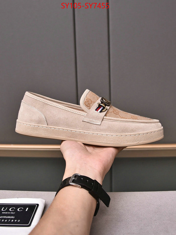 Men Shoes-Gucci high quality designer replica ID: SY7455 $: 105USD