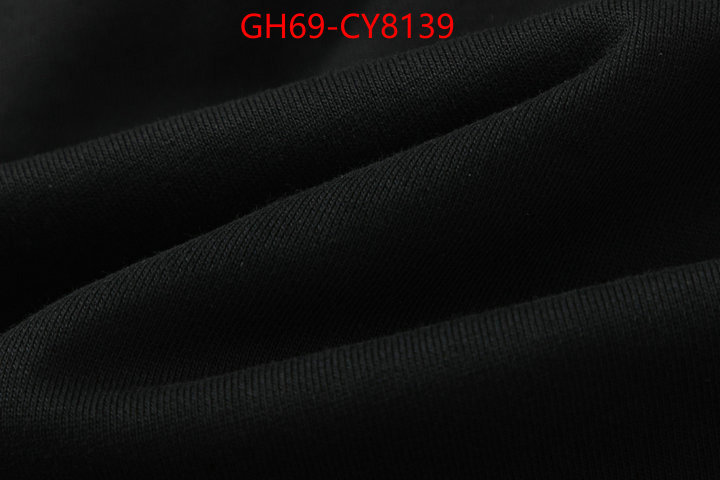 Clothing-Gucci 2023 luxury replicas ID: CY8139 $: 69USD