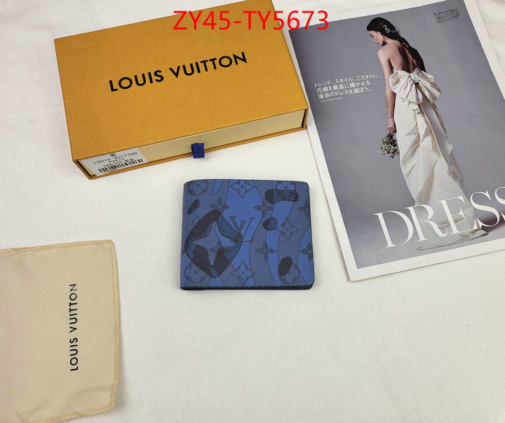 LV Bags(4A)-Wallet is it illegal to buy dupe ID: TY5673 $: 45USD