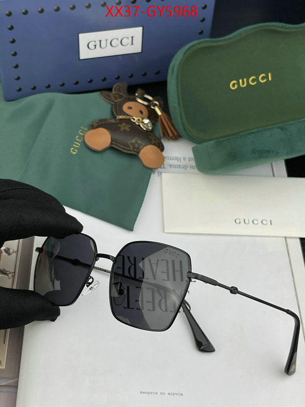 Glasses-Gucci best wholesale replica ID: GY5968 $: 37USD