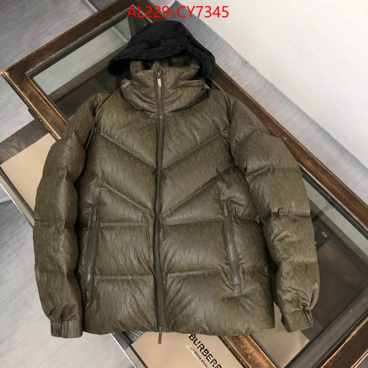 Down jacketMen-Dior we curate the best ID: CY7345 $: 229USD