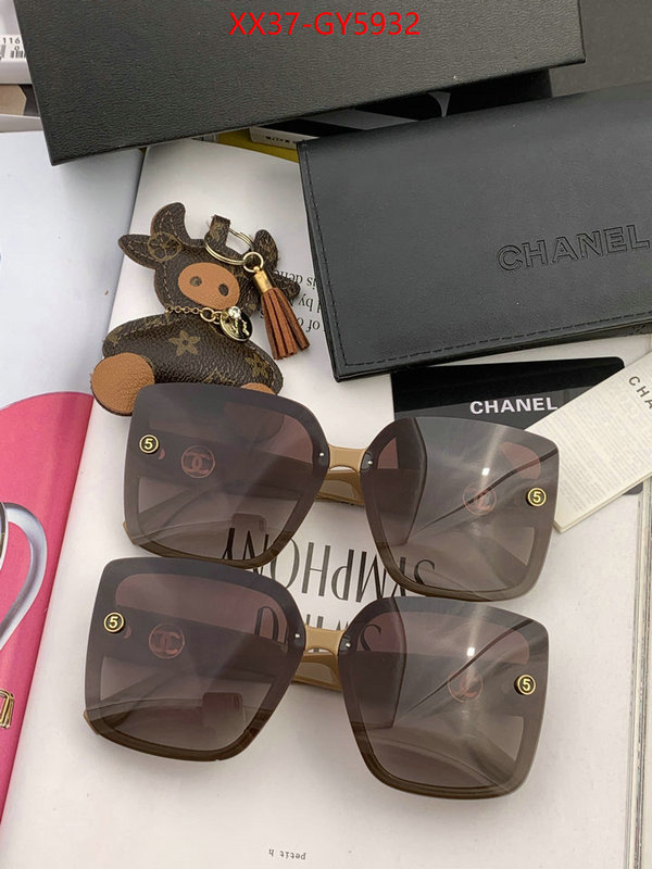 Glasses-Chanel best capucines replica ID: GY5932 $: 37USD