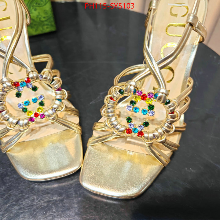 Women Shoes-Gucci where to buy replicas ID: SY5103 $: 115USD