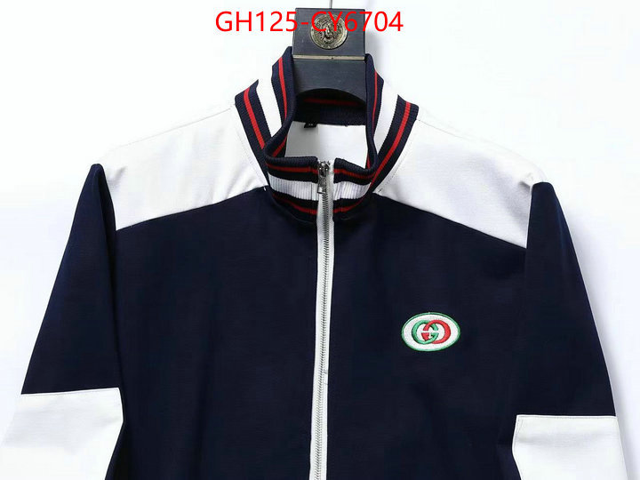 Clothing-Gucci sellers online ID: CY6704 $: 125USD