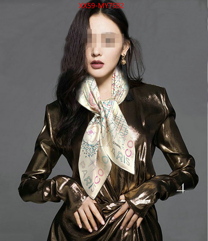 Scarf-Chanel good quality replica ID: MY7592 $: 59USD