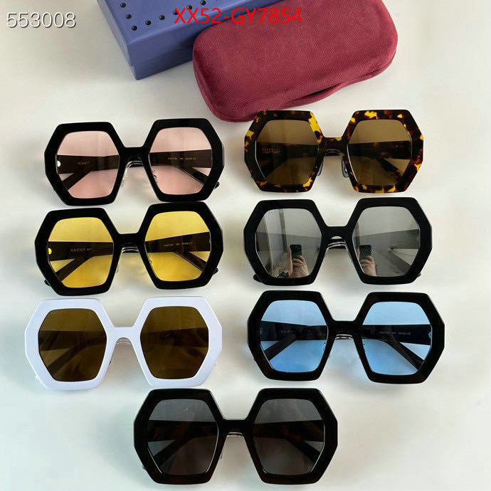 Glasses-Gucci buy cheap ID: GY7854 $: 52USD