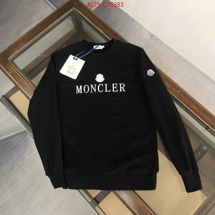 Clothing-Moncler what 1:1 replica ID: CY6383 $: 75USD