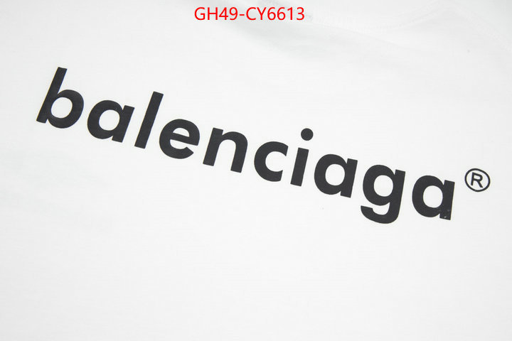 Clothing-Balenciaga high quality happy copy ID: CY6613 $: 49USD