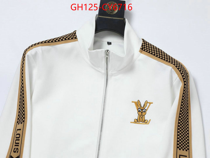 Clothing-LV buy high-quality fake ID: CY6716 $: 125USD