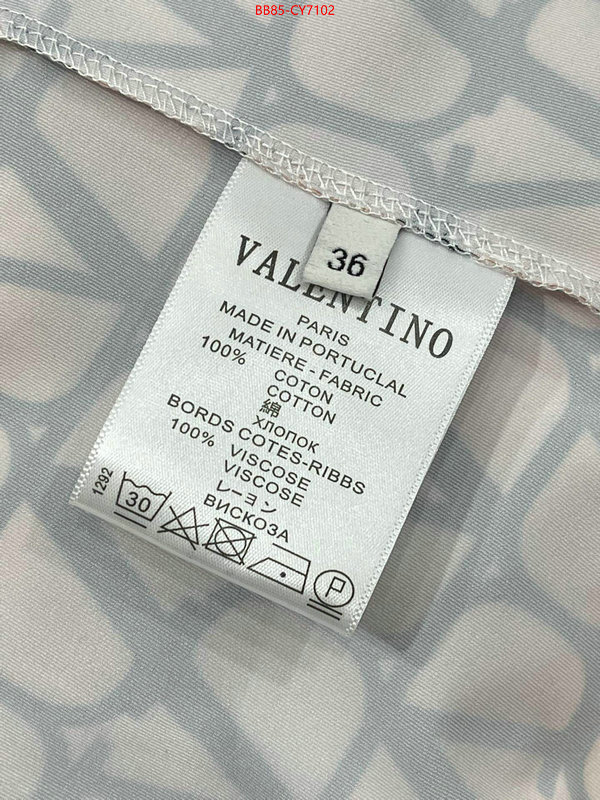 Clothing-Valentino where can i buy the best quality ID: CY7102 $: 85USD
