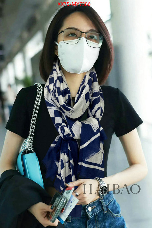 Scarf-Chanel luxury fashion replica designers ID: MY7586 $: 75USD