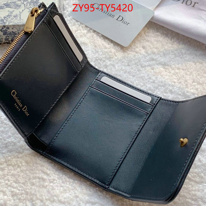 Dior Bags(4A)-Wallet- first top ID: TY5420 $: 95USD