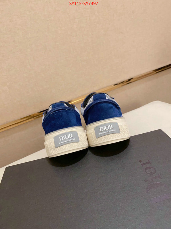 Men shoes-Dior shop designer replica ID: SY7397 $: 115USD