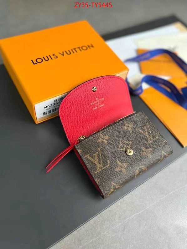 LV Bags(4A)-Wallet highest quality replica ID: TY5445 $: 35USD