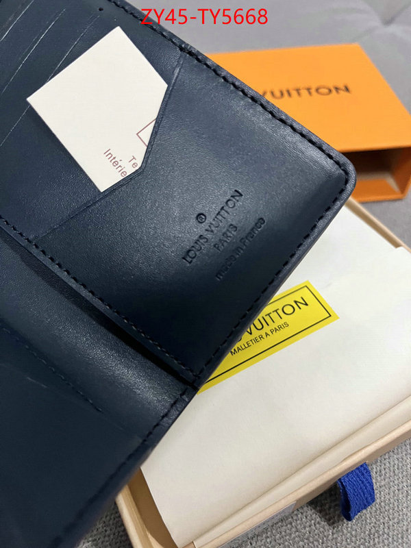 LV Bags(4A)-Wallet where to find best ID: TY5668 $: 45USD