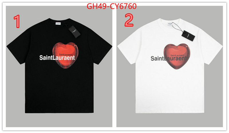 Clothing-YSL how to find replica shop ID: CY6760 $: 49USD