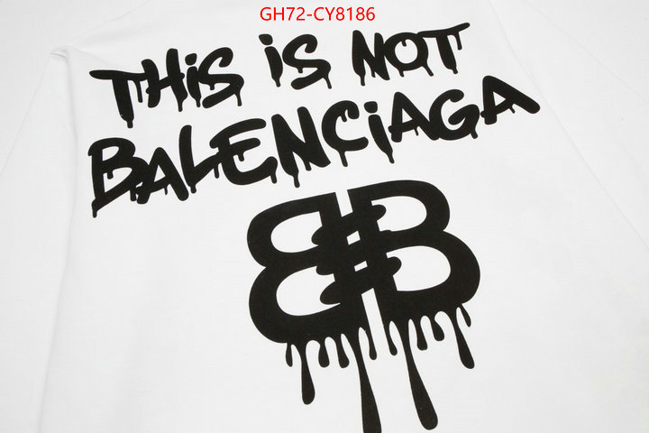 Clothing-Balenciaga outlet 1:1 replica ID: CY8186 $: 72USD