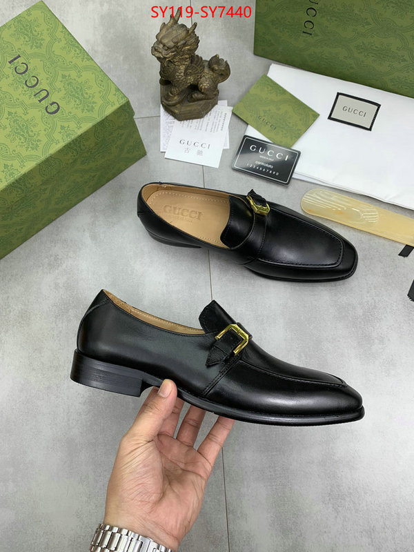 Men Shoes-Gucci mirror copy luxury ID: SY7440 $: 119USD