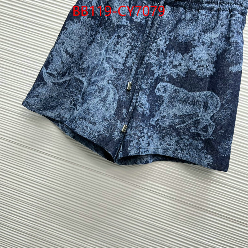 Clothing-Dior fake aaaaa ID: CY7079 $: 119USD