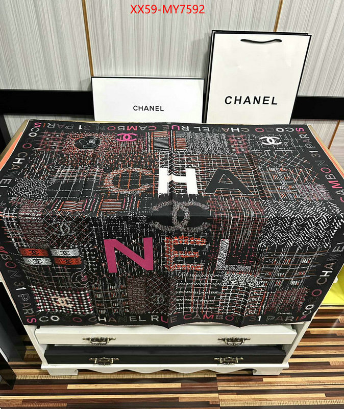 Scarf-Chanel good quality replica ID: MY7592 $: 59USD