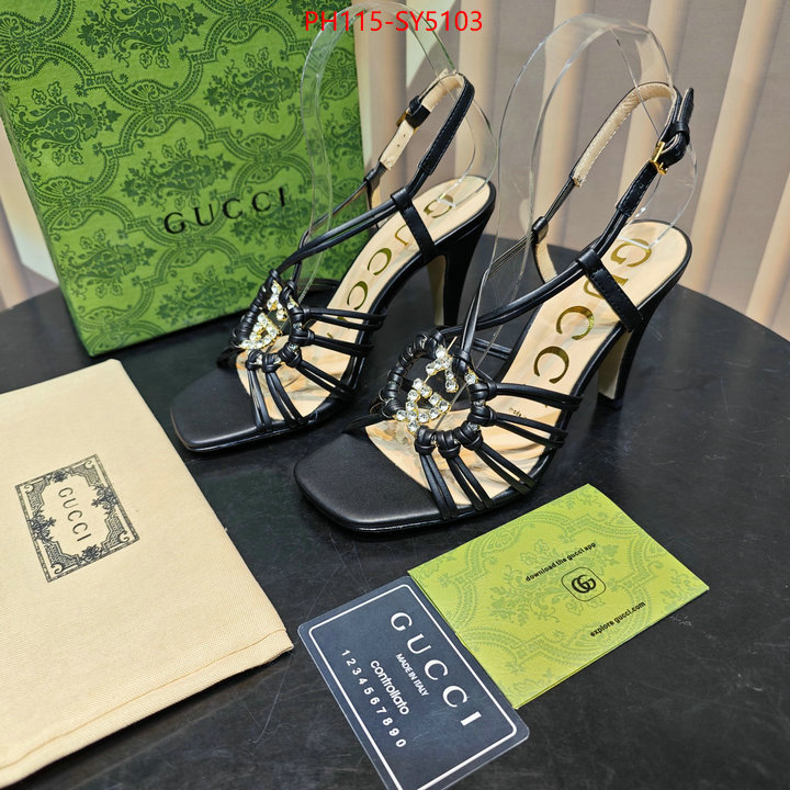 Women Shoes-Gucci where to buy replicas ID: SY5103 $: 115USD