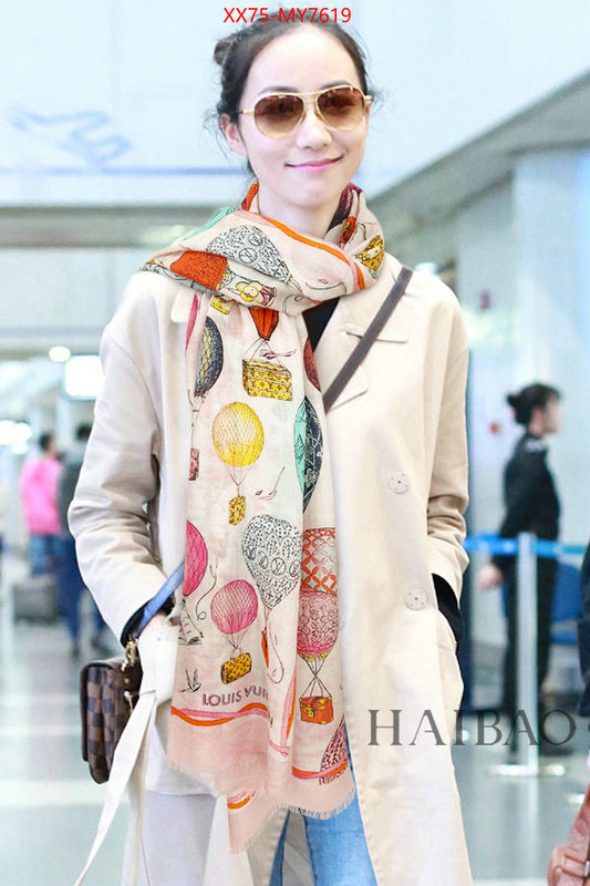 Scarf-LV fashion replica ID: MY7619 $: 75USD