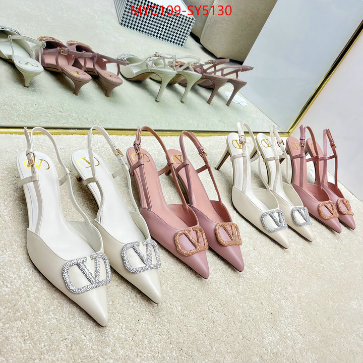 Women Shoes-Valentino aaaaa customize ID: SY5130 $: 109USD