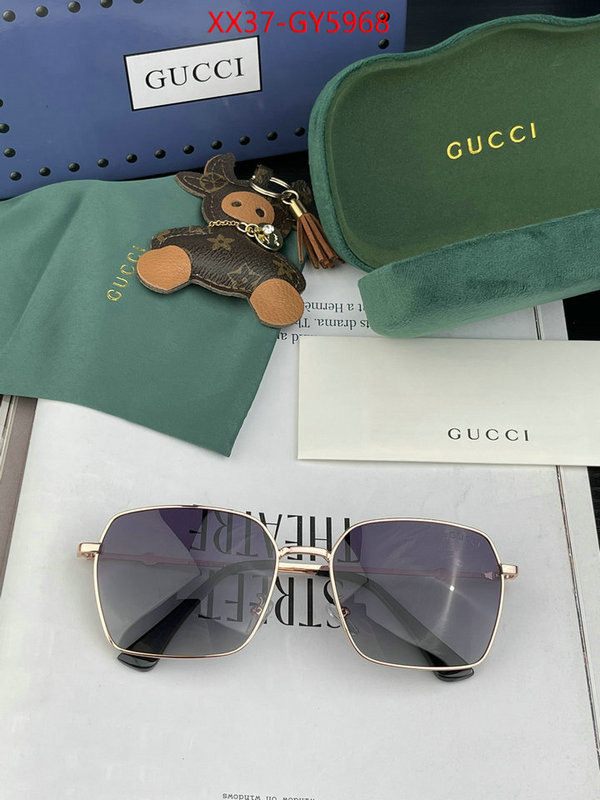 Glasses-Gucci best wholesale replica ID: GY5968 $: 37USD