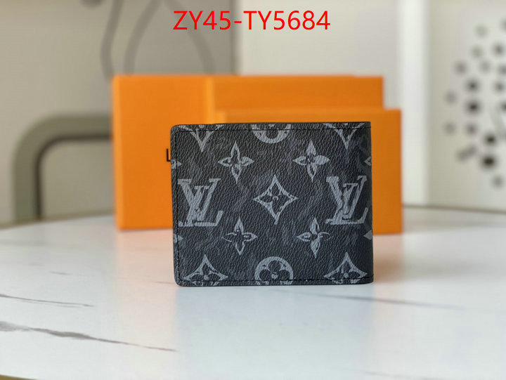 LV Bags(4A)-Wallet 2023 luxury replicas ID: TY5684 $: 45USD