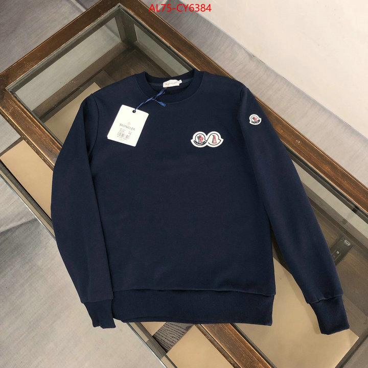 Clothing-Moncler online shop ID: CY6384 $: 75USD