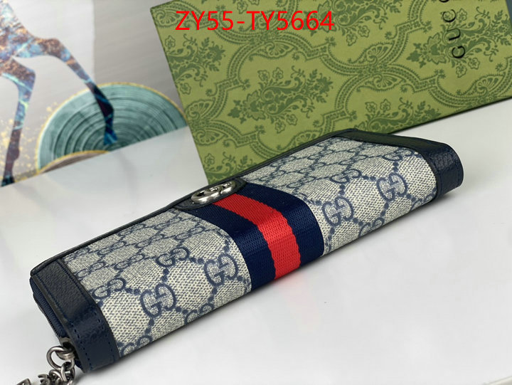 Gucci Bags(4A)-Wallet- high quality designer replica ID: TY5664 $: 55USD