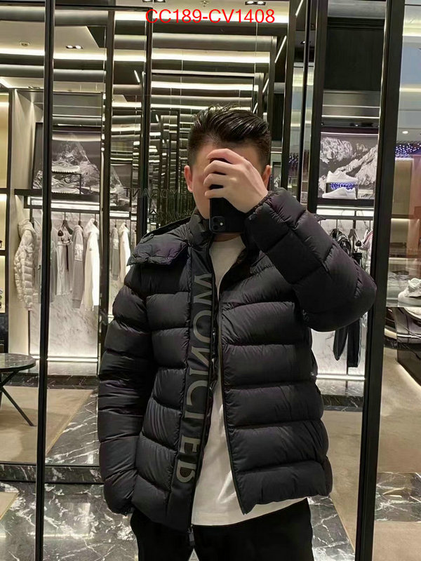 Down jacket Men-Moncler replica shop ID: CV1408 $: 189USD