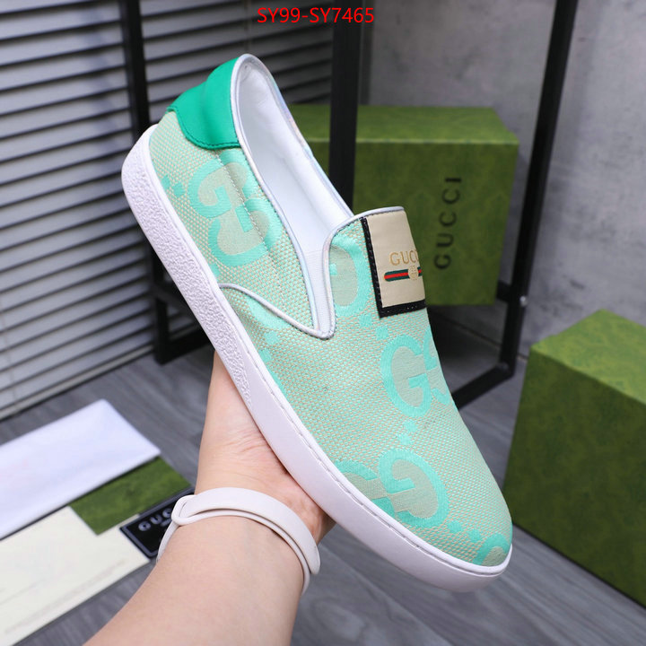 Men Shoes-Gucci brand designer replica ID: SY7465 $: 99USD