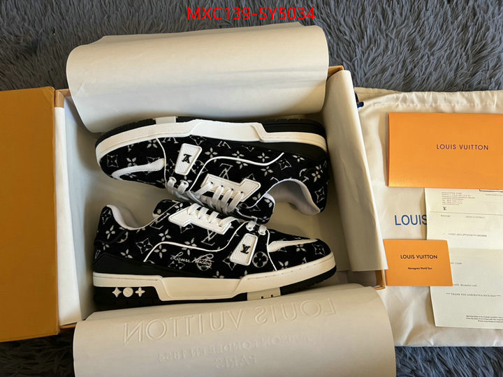 Women Shoes-LV perfect replica ID: SY5034 $: 139USD