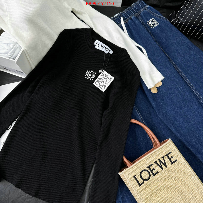 Clothing-Loewe quality aaaaa replica ID: CY7110 $: 99USD