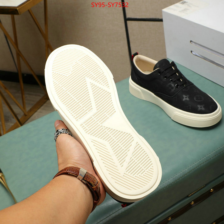 Men Shoes-LV aaaaa class replica ID: SY7532 $: 95USD