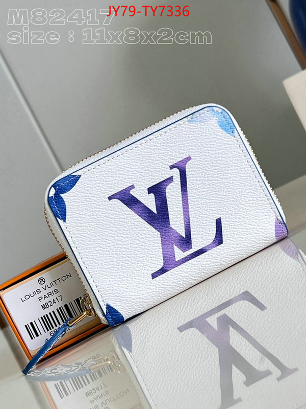 LV Bags(TOP)-Wallet online sales ID: TY7336 $: 79USD