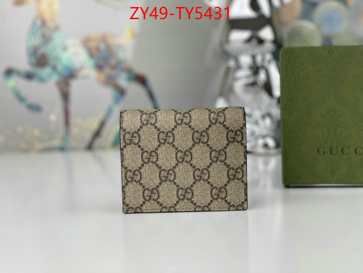Gucci Bags(4A)-Wallet- the highest quality fake ID: TY5431 $: 49USD