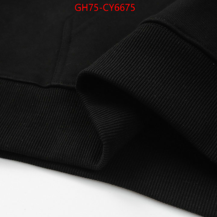 Clothing-Givenchy counter quality ID: CY6675 $: 75USD