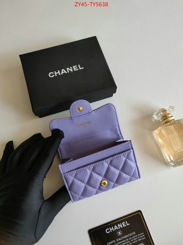 Chanel Bags(4A)-Wallet- how to find replica shop ID: TY5638 $: 45USD