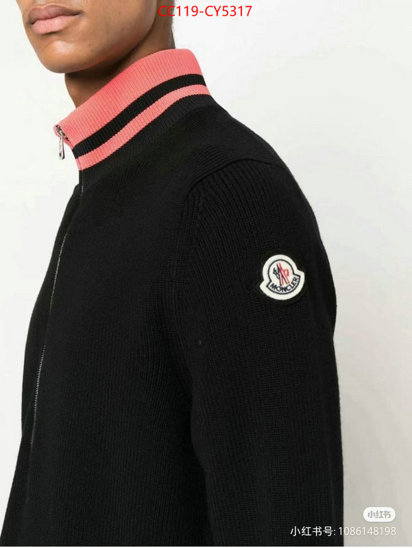 Clothing-Moncler luxury cheap ID: CY5317 $: 119USD