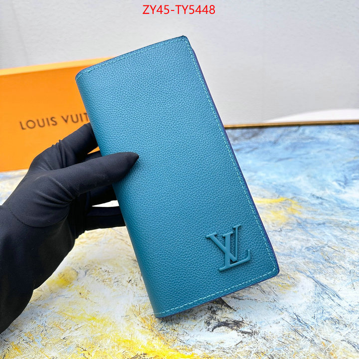 LV Bags(4A)-Wallet buying replica ID: TY5448 $: 45USD