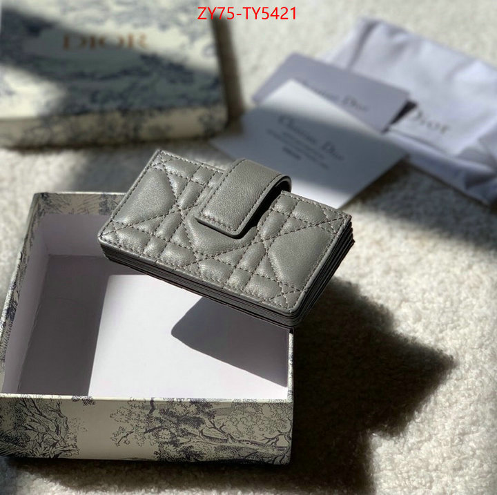 Dior Bags(4A)-Wallet- aaaaa+ replica ID: TY5421 $: 75USD