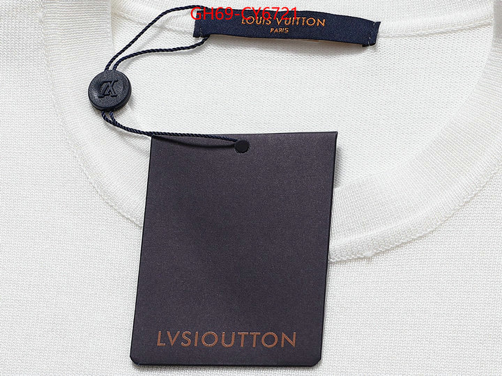 Clothing-LV quality aaaaa replica ID: CY6721 $: 69USD