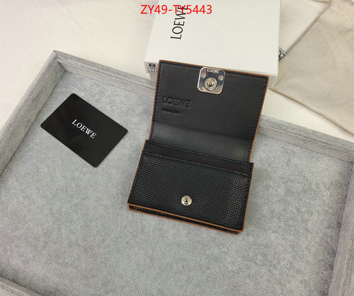 Loewe Bags(4A)-Wallet 1:1 replica wholesale ID: TY5443 $: 49USD