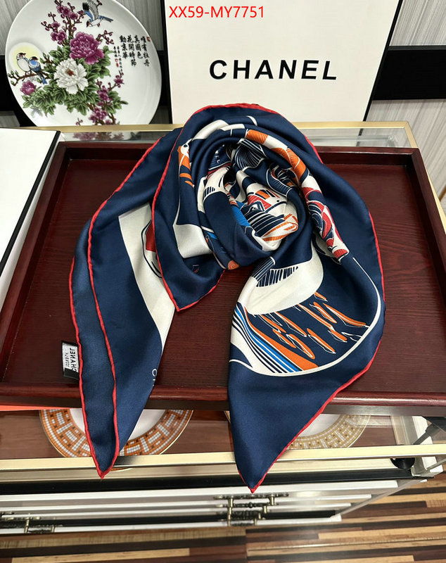 Scarf-Chanel at cheap price ID: MY7751 $: 59USD